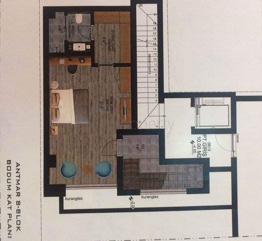 مجمع سكني قيد الإنشاء بإطلالات بحرية في منطقة لارا – أنطاليا