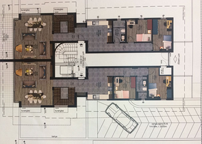 مجمع سكني قيد الإنشاء بإطلالات بحرية في منطقة لارا – أنطاليا