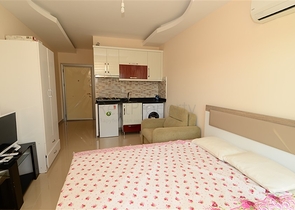 إستديو مفروش للبيع من قبل المالك في منطقة محمود لار – ألانيا 