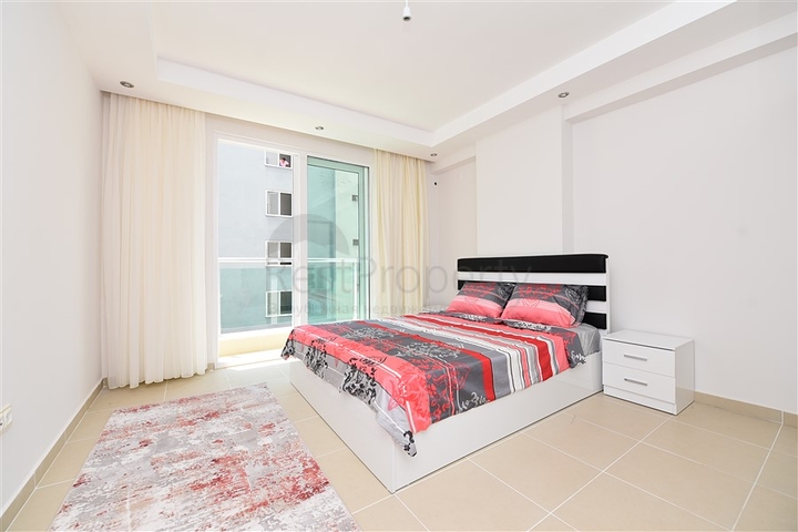 شقة بغرفة نوم في منطقة محمود لار – ألانيا