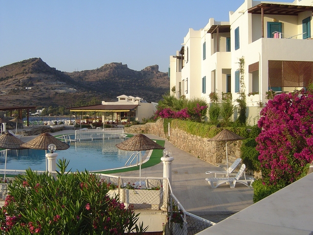 بنتهاوس في مجمع سكني على الخط الاول من البحر , مع شاطئ خاص في يالكافاك ,بودروم