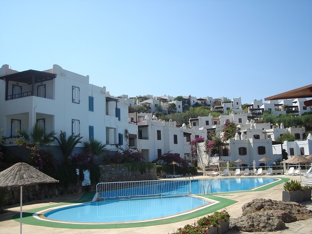 بنتهاوس في مجمع سكني على الخط الاول من البحر , مع شاطئ خاص في يالكافاك ,بودروم