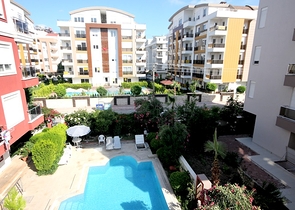 شقة مفروشة ضمن حي ليمان من منطقة كونيالتي – انطاليا 