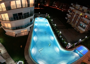 شقة مفروشة ضمن حي ليمان من منطقة كونيالتي – أنطاليا 