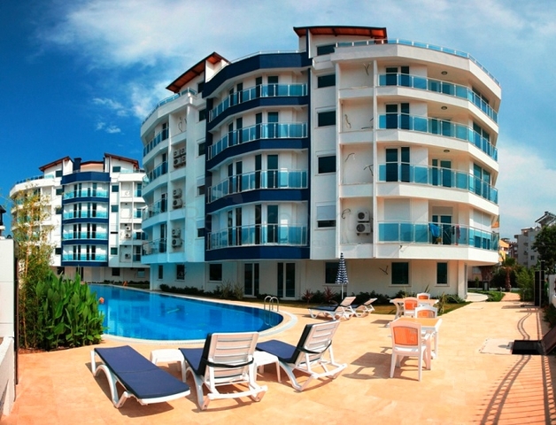 شقة مفروشة بتخطيط 2+1 ضمن حي ليمان من منطقة كونيالتي – أنطاليا