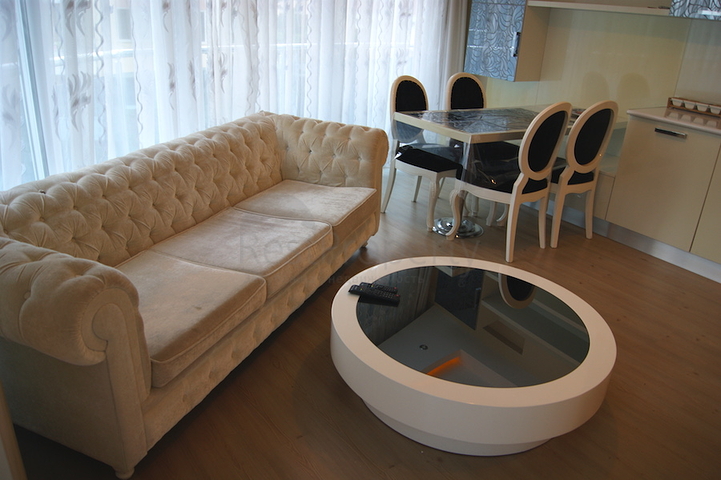 شقة مفروشة بتخطيط 2+1 ضمن حي ليمان من منطقة كونيالتي – أنطاليا