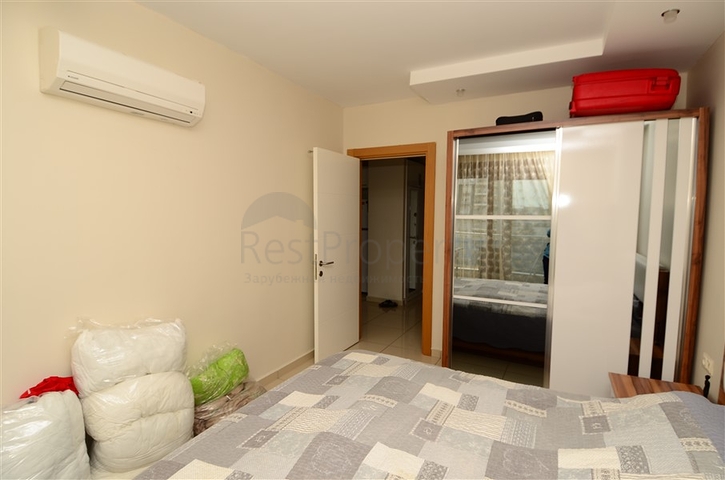 شقة ضمن مجمع مع بنية تحتية ممتازة في منطقة جيكجيلي – ألانيا 