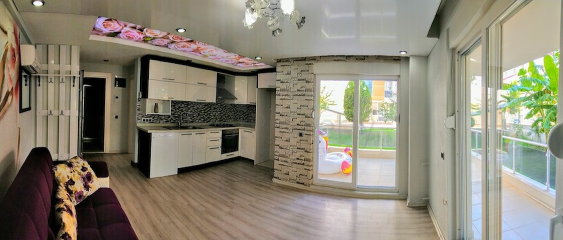 شقة مفروشة ضمن مجمع سكني مميز في منطقة كونيالتي – أنطاليا