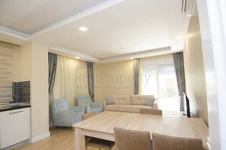 شقة مفروشة بتخطيط 2+1 في منطقة ليمان – أنطاليا 