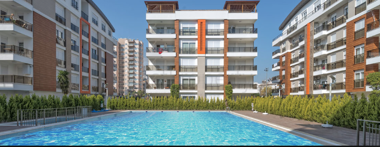 شقة مفروشة بتخطيط 2+1 في منطقة ليمان – أنطاليا 