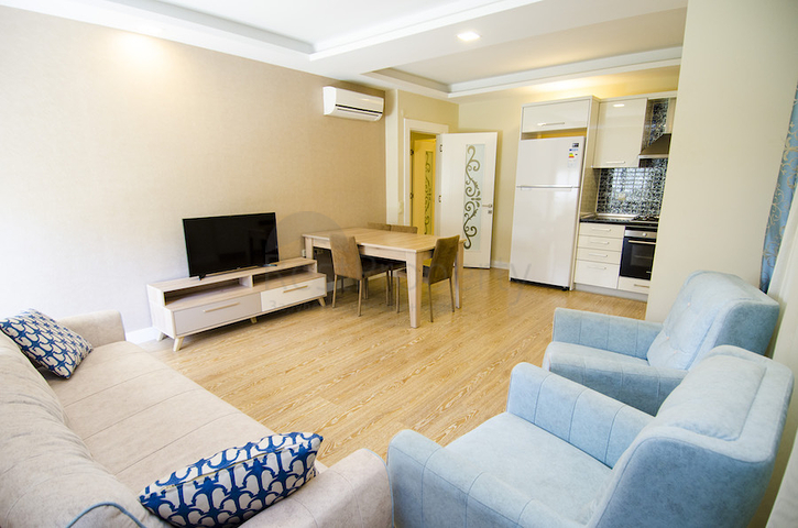 شقة مفروشة بتخطيط 2+1 في منطقة ليمان – أنطاليا 