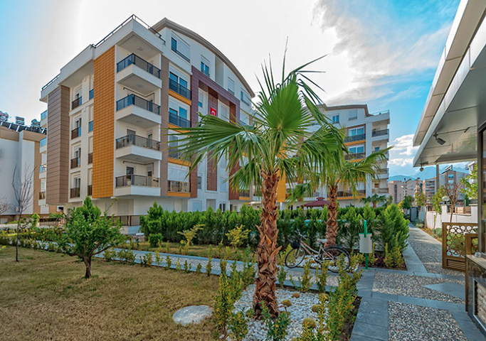 شقة مفروشة بتخطيط 2+1 في منطقة ليمان – أنطاليا 