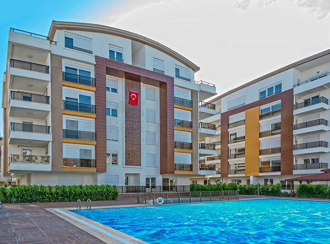 شقة مفروشة بتخطيط 2+1 في منطقة ليمان – أنطاليا 