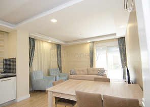 شقة مفروشة بتخطيط 2+1 في منطقة ليمان – أنطاليا 