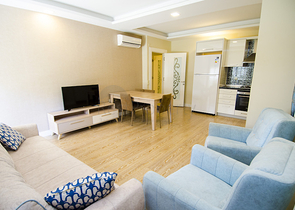 شقة مفروشة بتخطيط 2+1 في منطقة ليمان – أنطاليا 