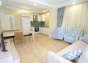 شقة مفروشة بتخطيط 2+1 في منطقة ليمان – أنطاليا 