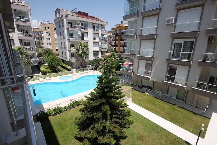 شقة مفروشة بتخطيط 2+1 في منطقة كونيالتي – أنطاليا