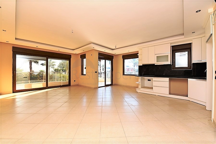 شقة بإطلالة بحرية رائعة في منطقة أوبا – ألانيا