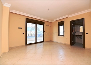 شقة بإطلالة بحرية رائعة في منطقة أوبا – ألانيا