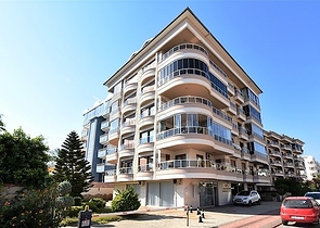 شقة بإطلالة بحرية رائعة في منطقة أوبا – ألانيا