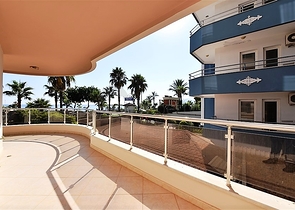 شقة بإطلالة بحرية رائعة في منطقة أوبا – ألانيا