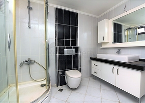 شقة بإطلالة بحرية رائعة في منطقة أوبا – ألانيا