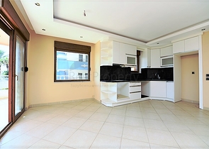 شقة بإطلالة بحرية رائعة في منطقة أوبا – ألانيا