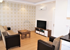 شقة مفروشة على بعد 600 متر عن البحر في منطقة ليمان – أنطاليا