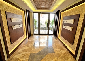 شقة مفروشة على بعد 600 متر عن البحر في منطقة ليمان – أنطاليا