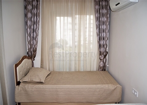 شقة مفروشة على بعد 600 متر عن البحر في منطقة ليمان – أنطاليا