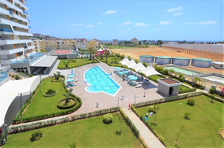 شقة ضمن مجمع سكني فاخر حديث في منطقة أفسلار – ألانيا