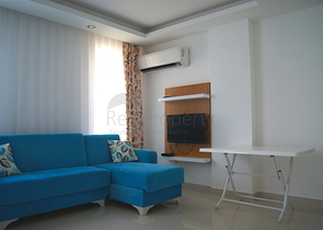 شقة مفروشة بطابقين في حي ليمان من منطقة كونيالتي – أنطاليا