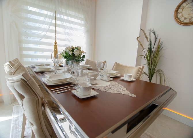 شقق فاخرة ضمن مجمع حديث قيد الإنشاء في منطقة محمودلار – ألانيا