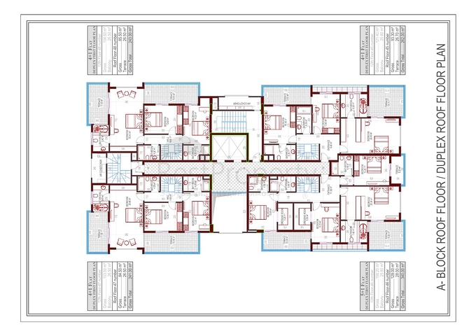 شقق فاخرة ضمن مجمع حديث قيد الإنشاء في منطقة محمودلار – ألانيا