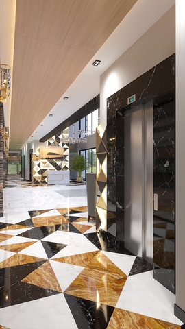 شقق فاخرة ضمن مجمع حديث قيد الإنشاء في منطقة محمودلار – ألانيا