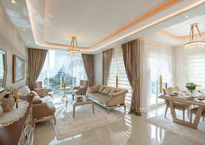 شقق فاخرة ضمن مجمع حديث قيد الإنشاء في منطقة محمودلار – ألانيا