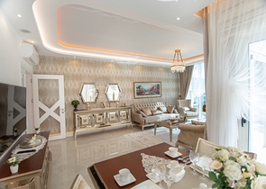 شقق فاخرة ضمن مجمع حديث قيد الإنشاء في منطقة محمودلار – ألانيا