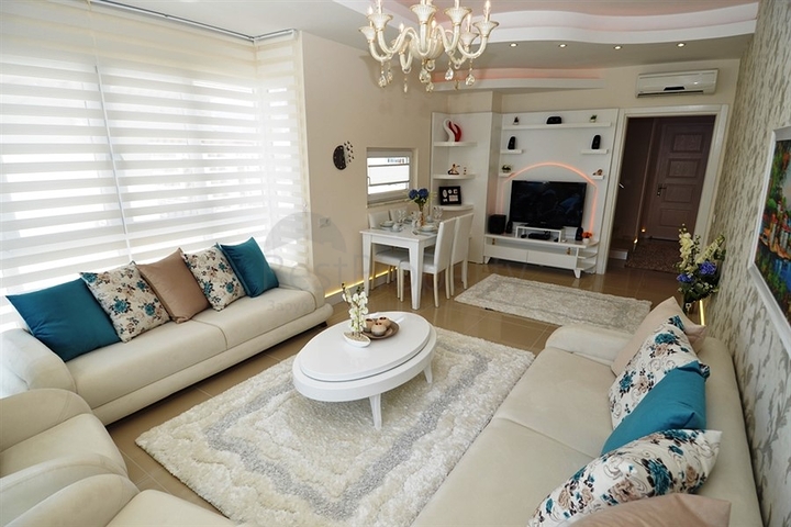 دوبلكس بنتهاوس ضمن مجمع فاخر في منطقة كاستل – ألانيا