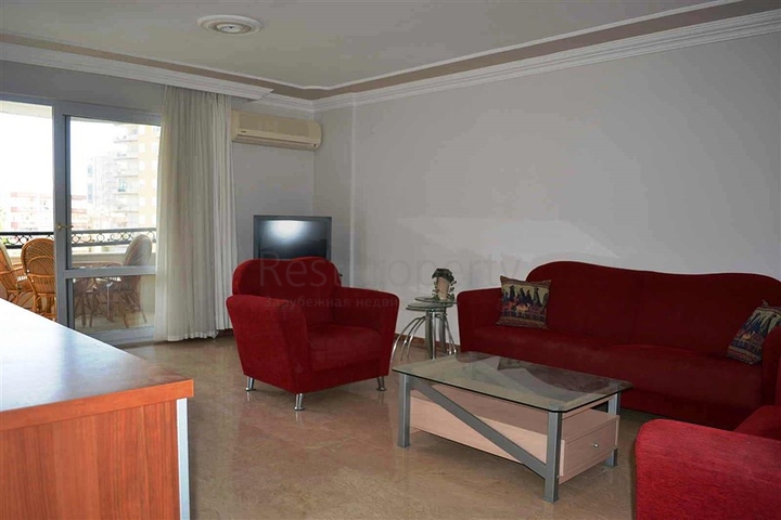 شقة مفروشة واسعة في منطقة محمودلار – ألانيا