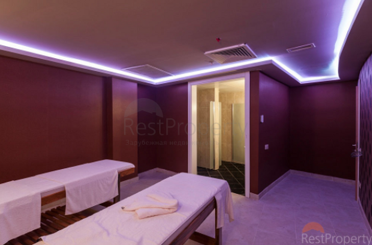 شقة مفروشة ضمن مجمع سكني من فئة الخمس نجوم في منطقة كونيالتي – أنطاليا