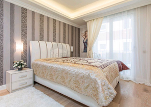 شقة مفروشة ضمن مجمع سكني من فئة الخمس نجوم في منطقة كونيالتي – أنطاليا