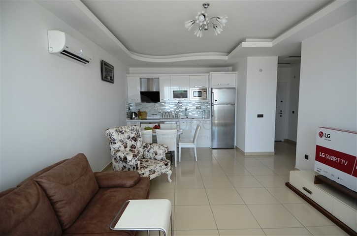 شقة مع إطلالة جميلة على البحر الأبيض المتوسط