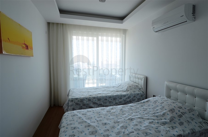 شقة مع إطلالة جميلة على البحر الأبيض المتوسط