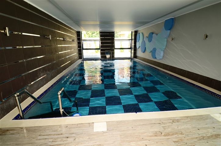 شقة مفروشة بإطلالة بحرية ضمن مجمع فاخر في منطقة توسمور – ألانيا