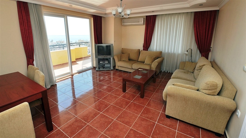 شقة بنتهاوس مفروشة في منطقة محمودلار – ألانيا