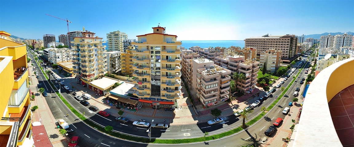 شقة بنتهاوس مفروشة في منطقة محمودلار – ألانيا