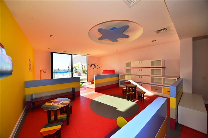 شقة دوبلكس فاخرة على الطراز الشرقي في منطقة كوناكليه – ألانيا