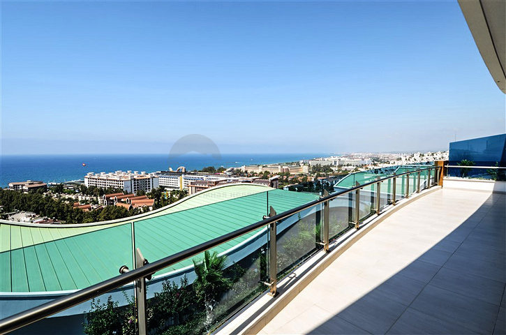 شقة دوبلكس فاخرة على الطراز الشرقي في منطقة كوناكليه – ألانيا