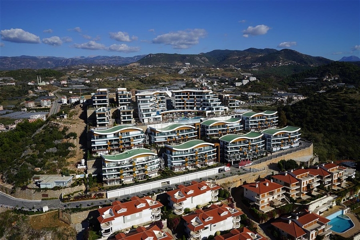 شقة دوبلكس فاخرة على الطراز الشرقي في منطقة كوناكليه – ألانيا