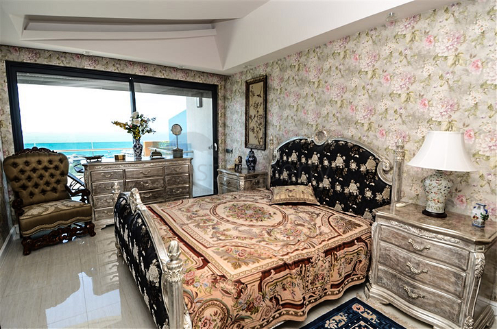 شقة دوبلكس فاخرة على الطراز الشرقي في منطقة كوناكليه – ألانيا